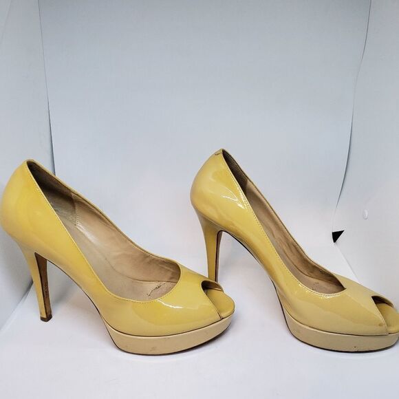 Cole Haan Chelsea Nike Air Peep Toe Heels (9.5) - Picture 4 of 9